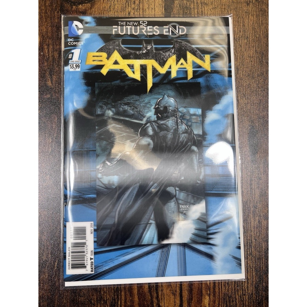 DC Comics Batman #1: The New 52! 3D Lenticular Cover 2014, Bagged And Boarded